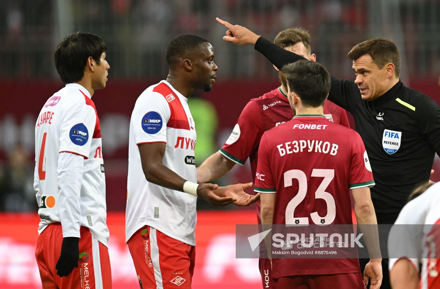 Russia Soccer Premier-League Rubin - Spartak