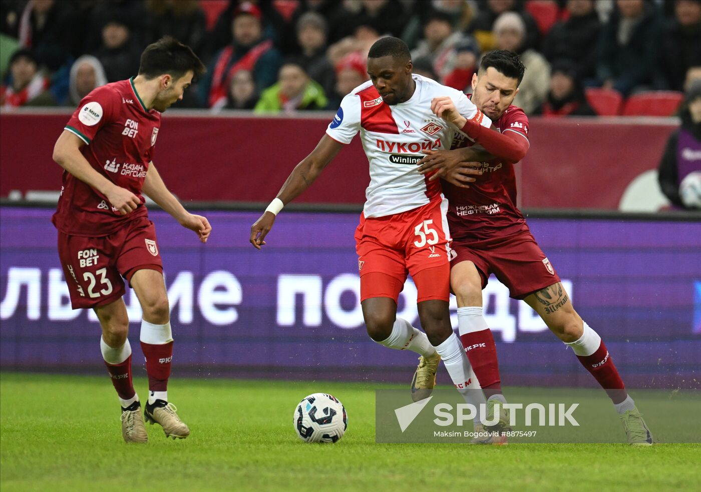 Russia Soccer Premier-League Rubin - Spartak