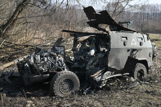 Russia Ukraine Kursk Attack Liberated Settlements