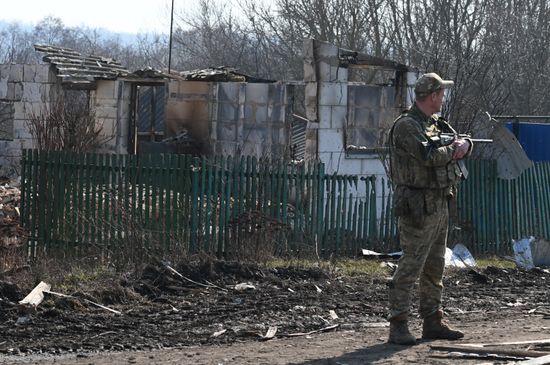 Russia Ukraine Kursk Attack Liberated Settlements