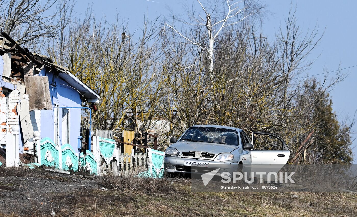 Russia Ukraine Kursk Attack Liberated Settlements