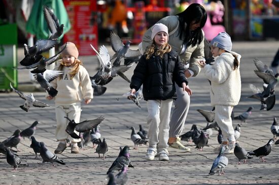 Russia Zaporozhye Region Daily Life