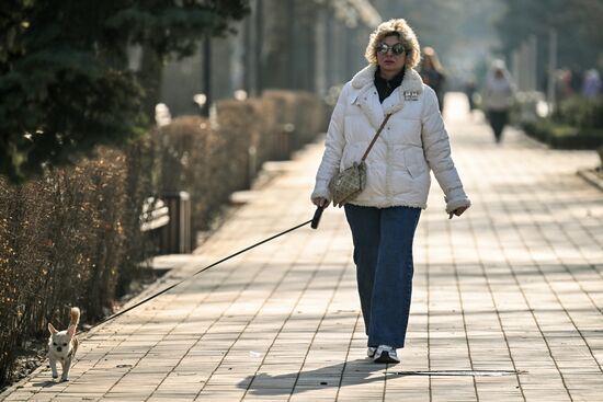 Russia Zaporozhye Region Daily Life