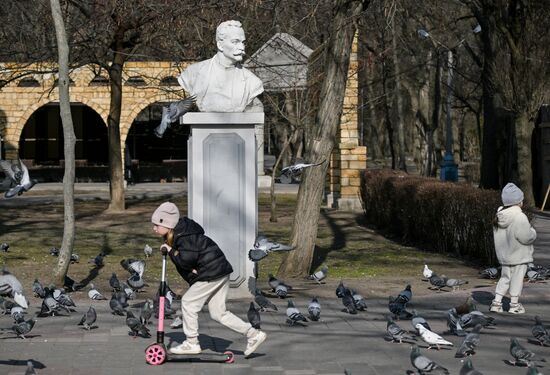 Russia Zaporozhye Region Daily Life