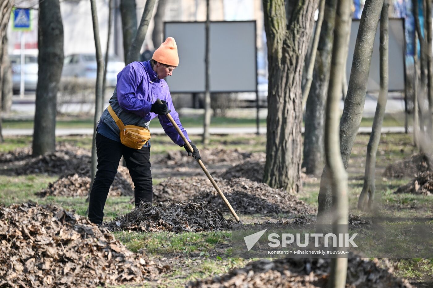Russia Zaporozhye Region Daily Life