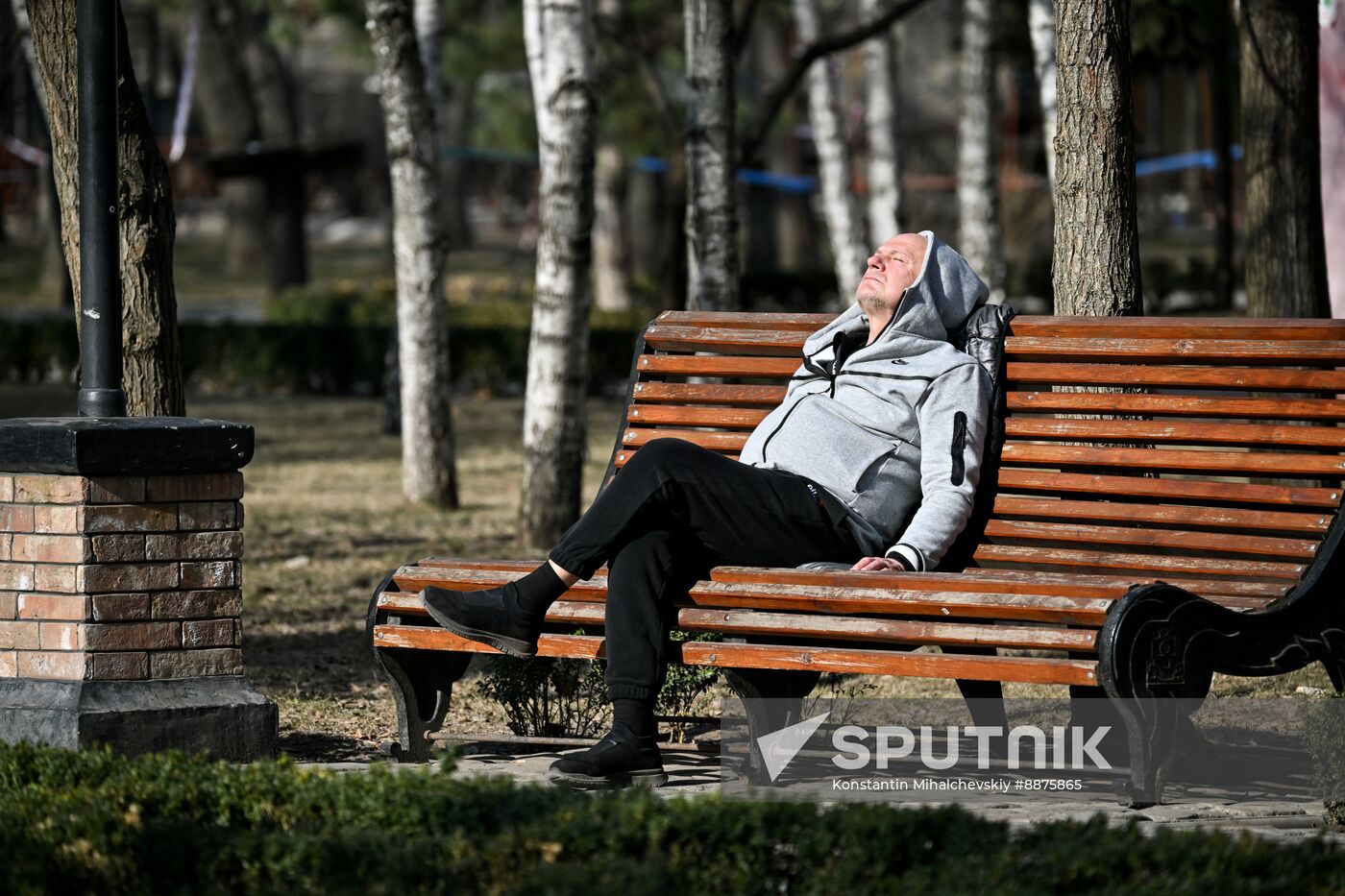 Russia Zaporozhye Region Daily Life