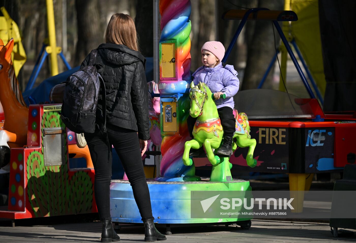 Russia Zaporozhye Region Daily Life