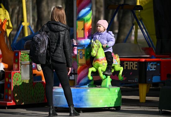 Russia Zaporozhye Region Daily Life