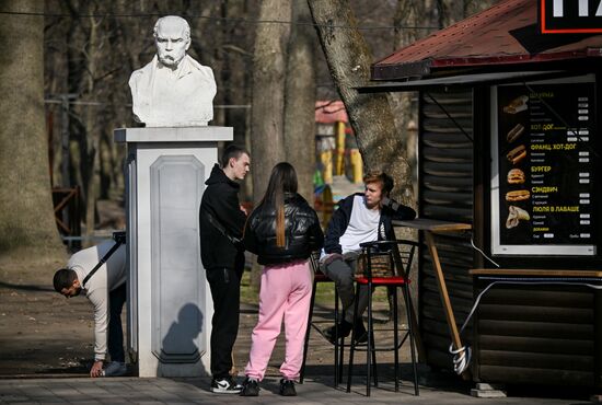Russia Zaporozhye Region Daily Life