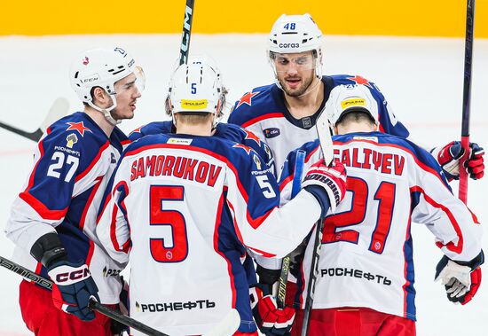 Russia Ice Hockey Kontinental League Avtomobilist - CSKA