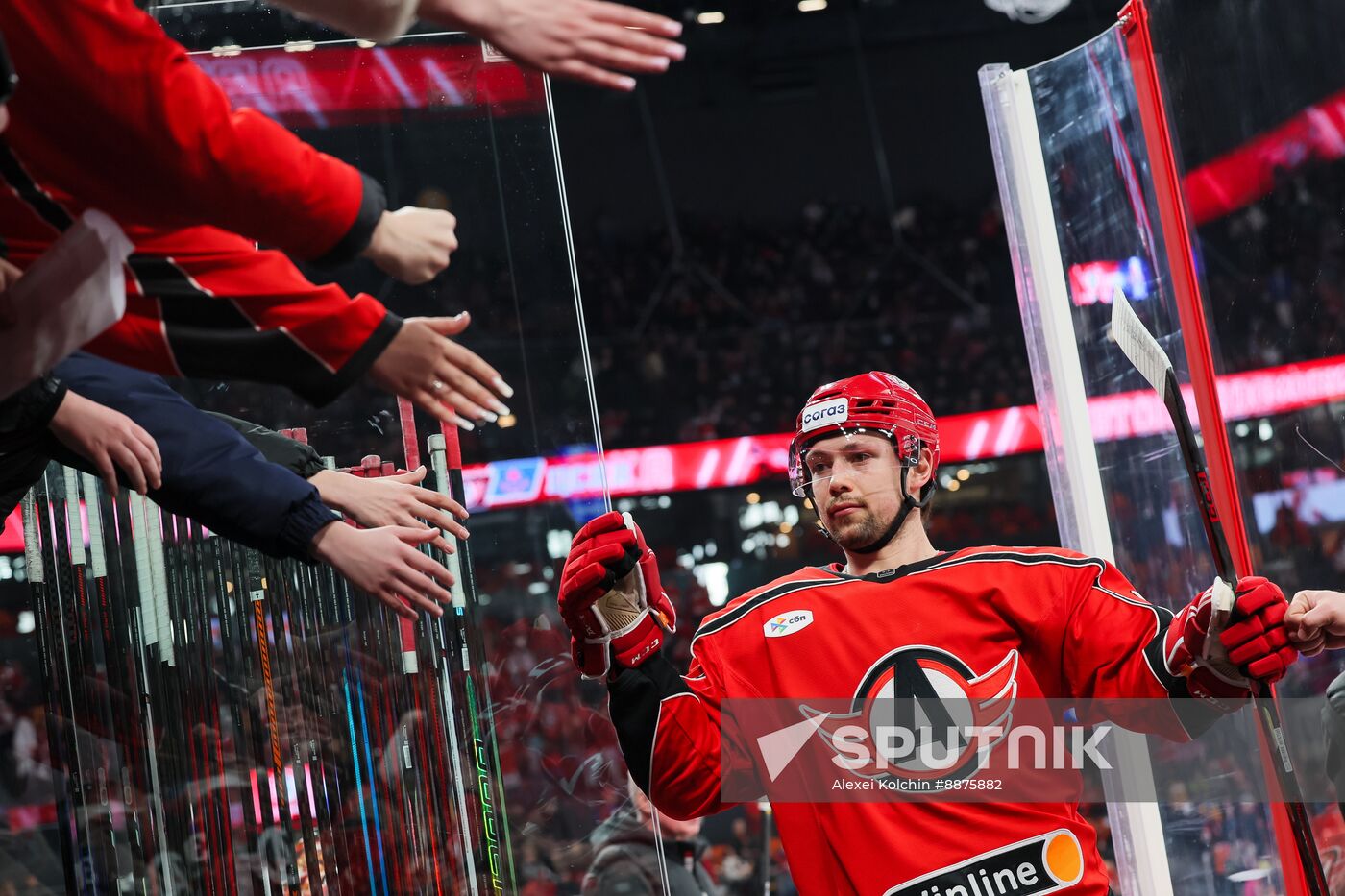 Russia Ice Hockey Kontinental League Avtomobilist - CSKA
