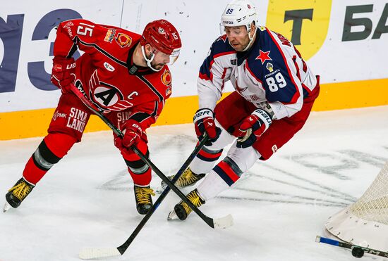 Russia Ice Hockey Kontinental League Avtomobilist - CSKA