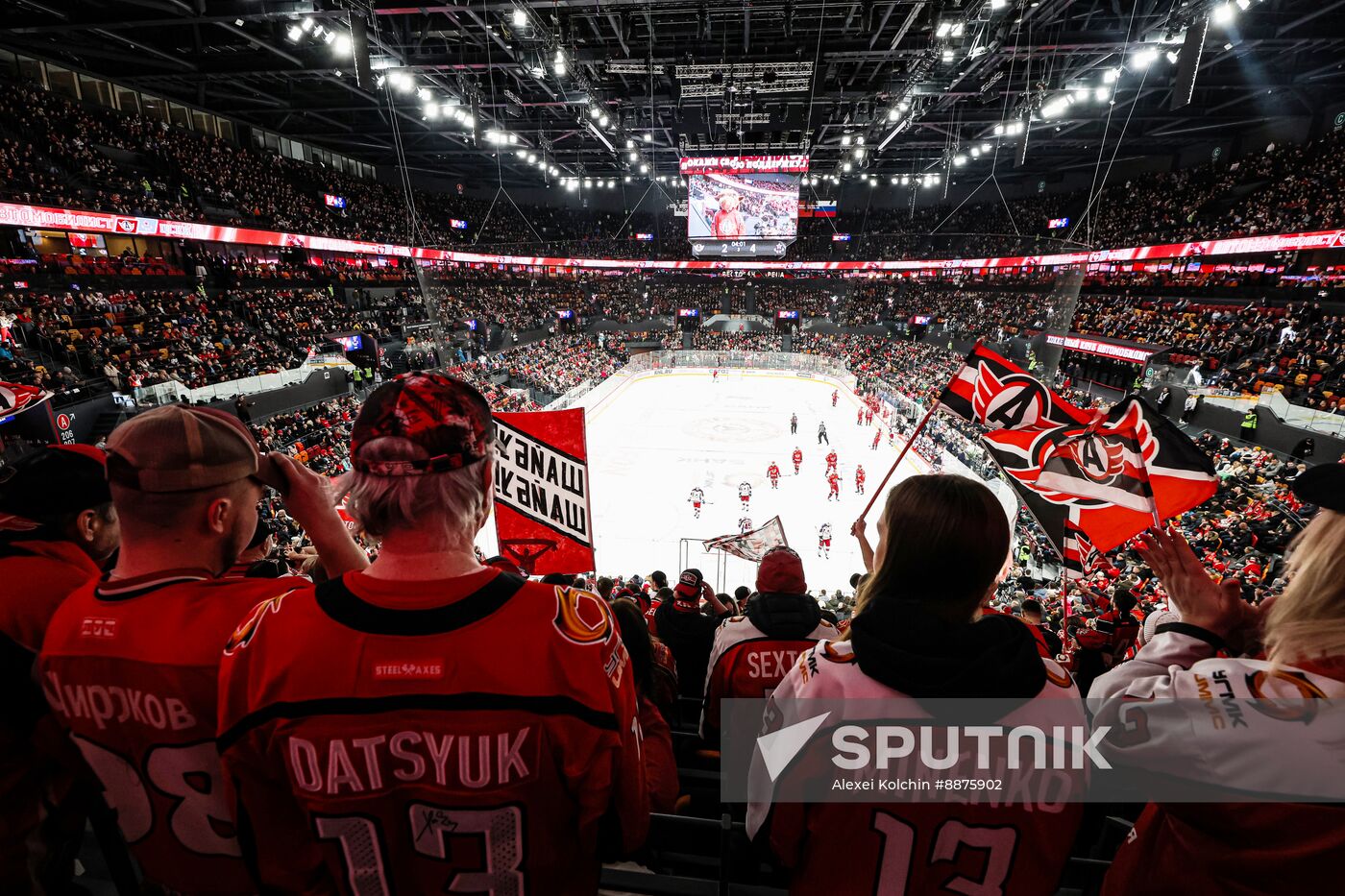 Russia Ice Hockey Kontinental League Avtomobilist - CSKA