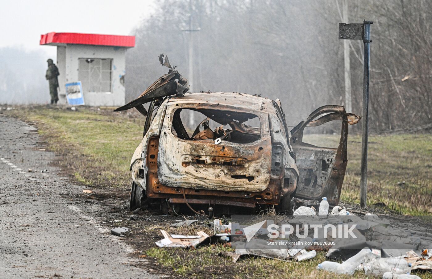 Russia Ukraine Kursk Attack Malaya Loknya