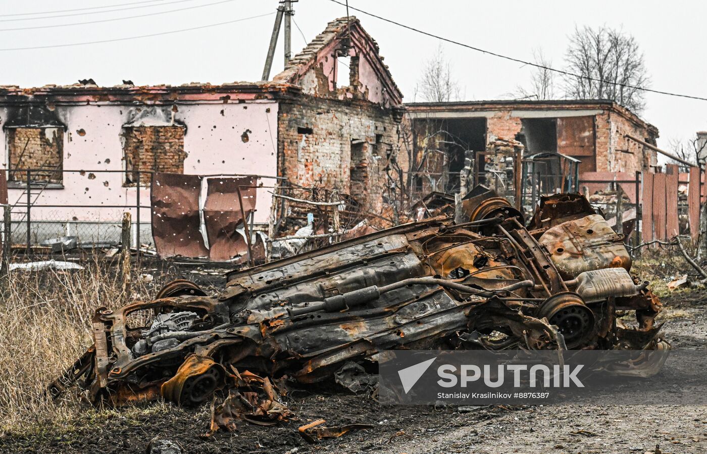 Russia Ukraine Kursk Attack Malaya Loknya