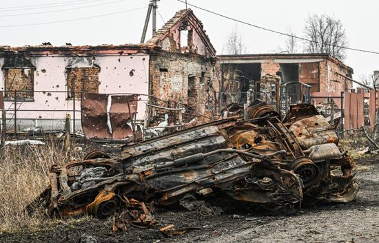 Russia Ukraine Kursk Attack Malaya Loknya