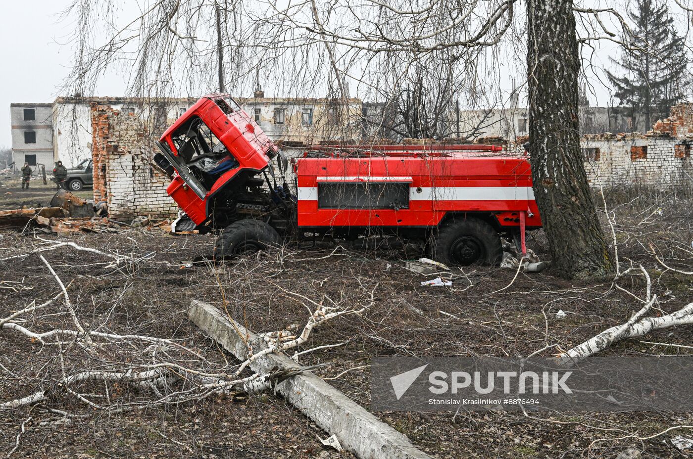 Russia Ukraine Kursk Attack Malaya Loknya