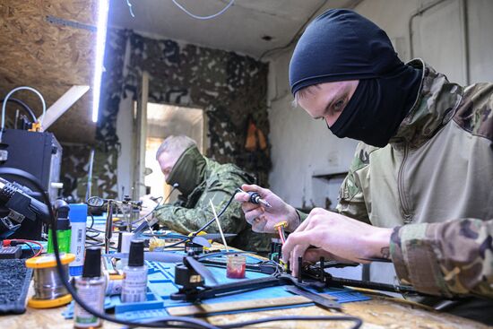 Russia Ukraine Military Operation UAVs