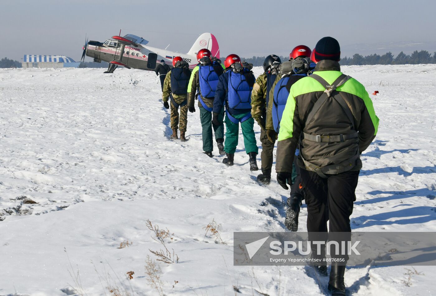 Russia Forest Firefighters Drills