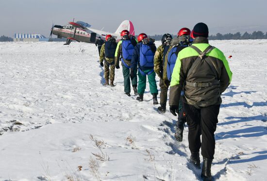 Russia Forest Firefighters Drills