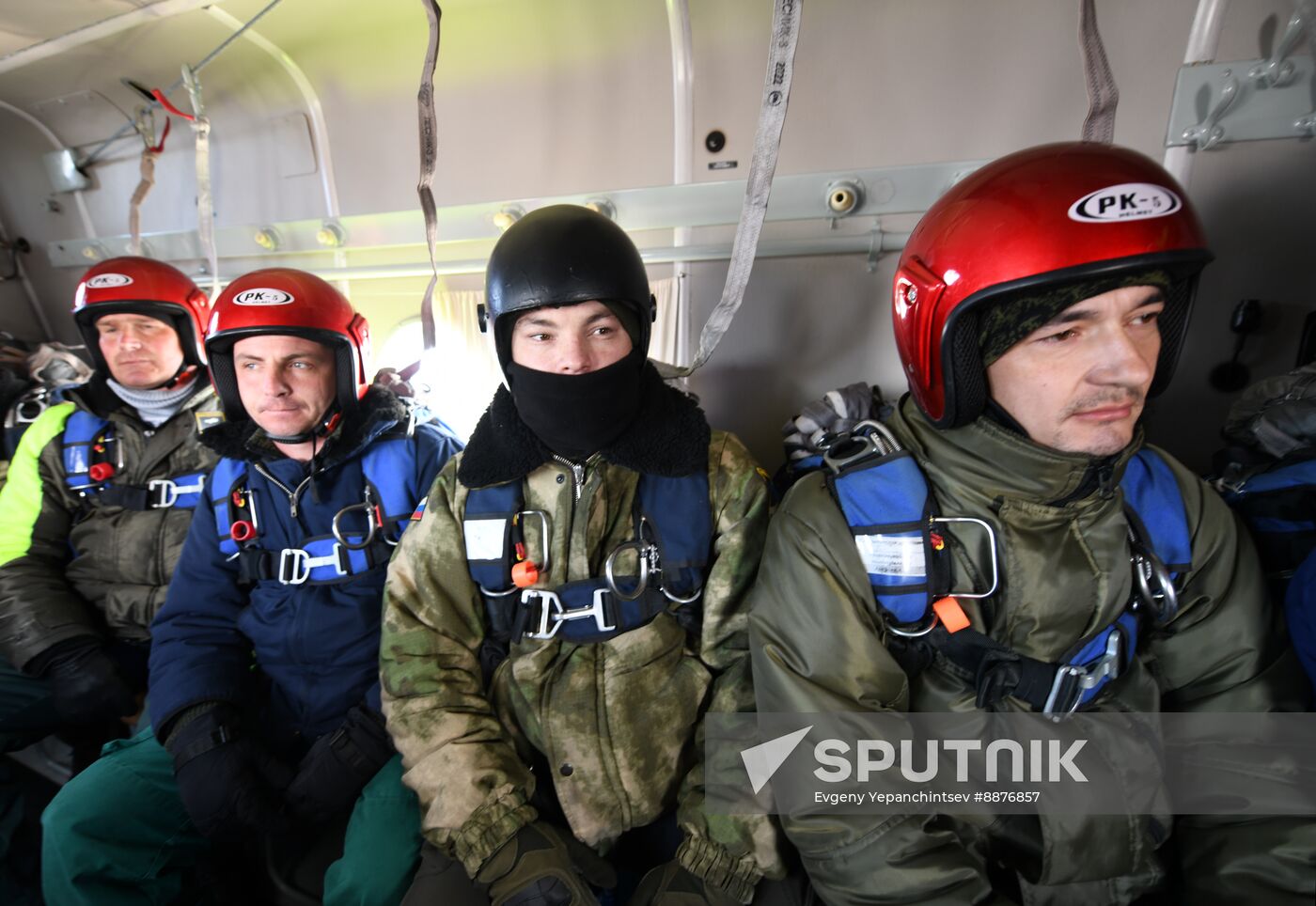 Russia Forest Firefighters Drills