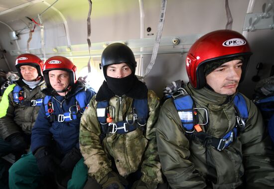 Russia Forest Firefighters Drills
