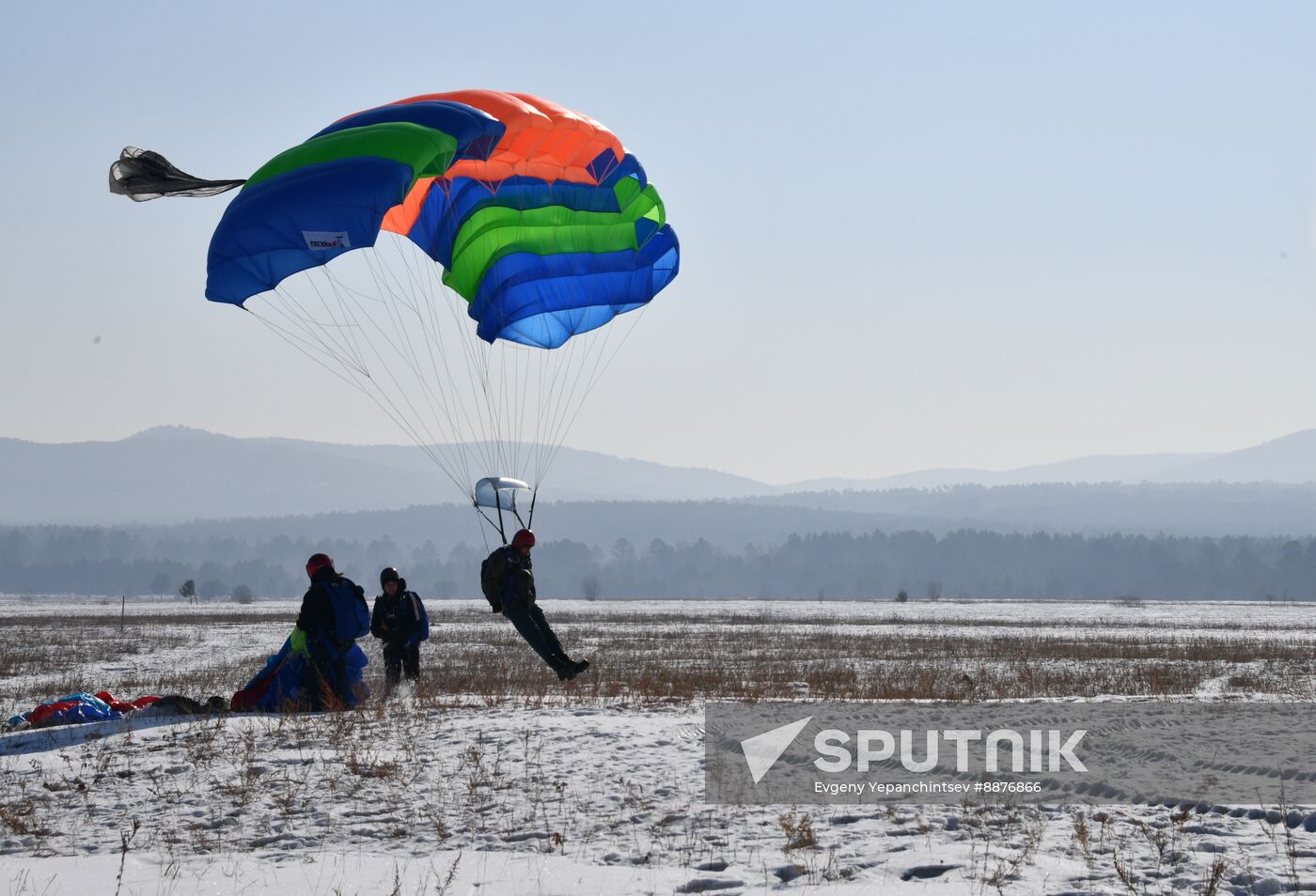 Russia Forest Firefighters Drills