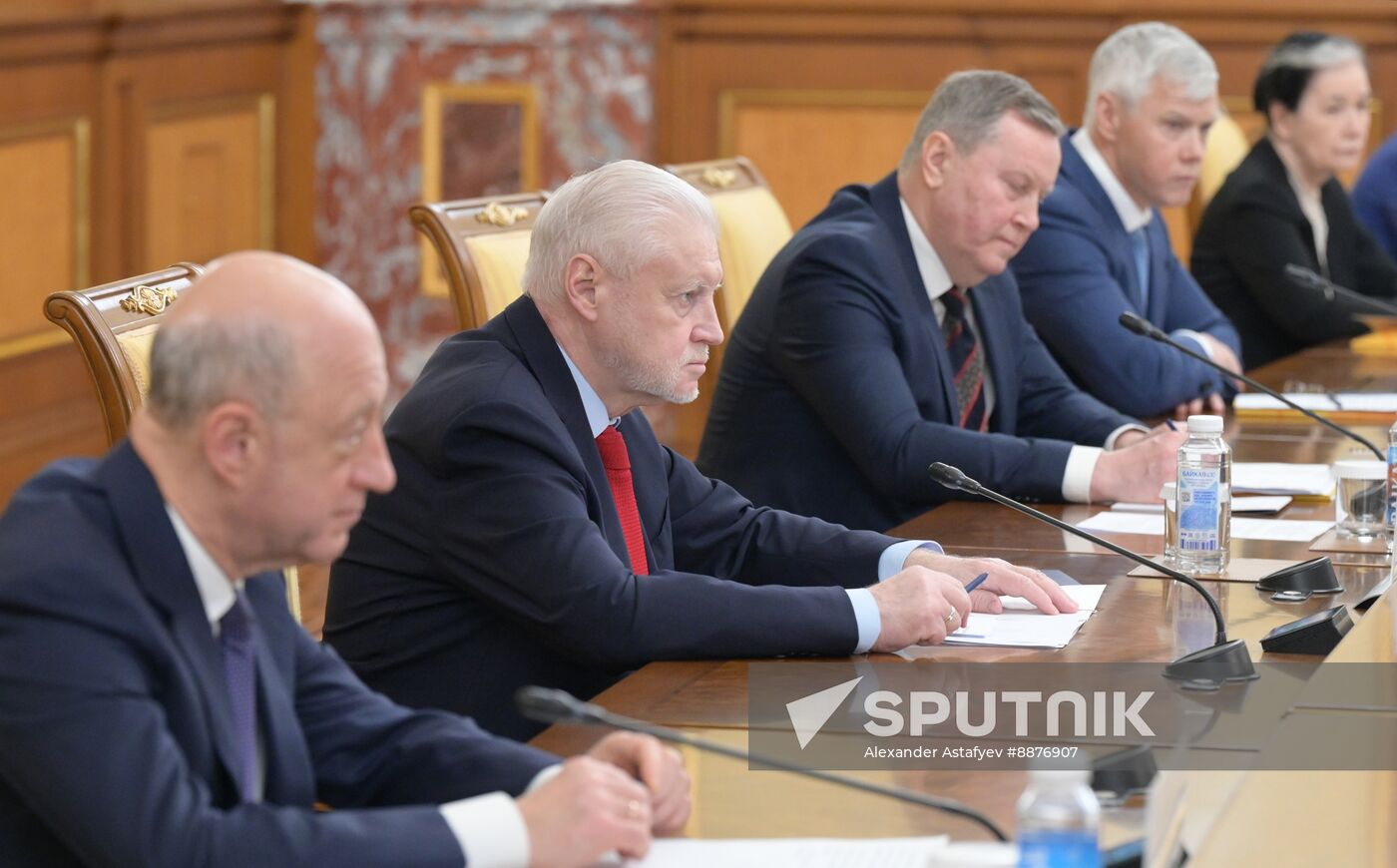 Russia Mishustin Parliament Just Russia For Truth