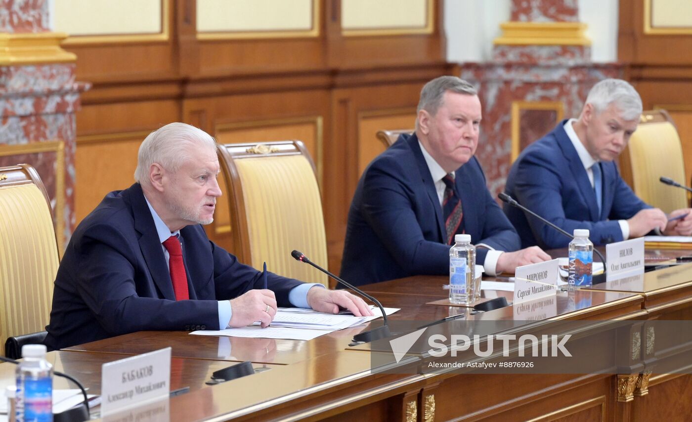 Russia Mishustin Parliament Just Russia For Truth