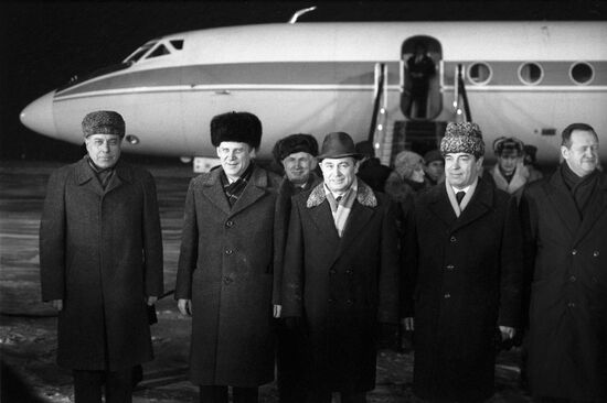Zbigniew Messner visits Moscow