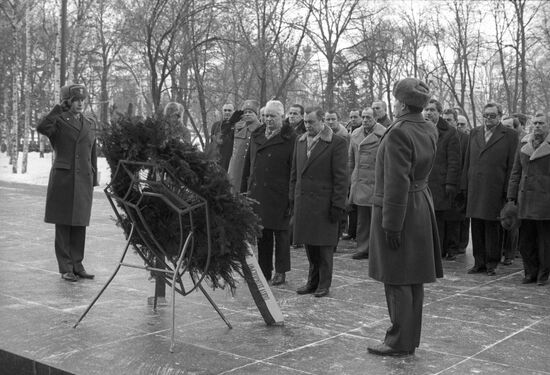 Zbigniew Messner visits Moscow