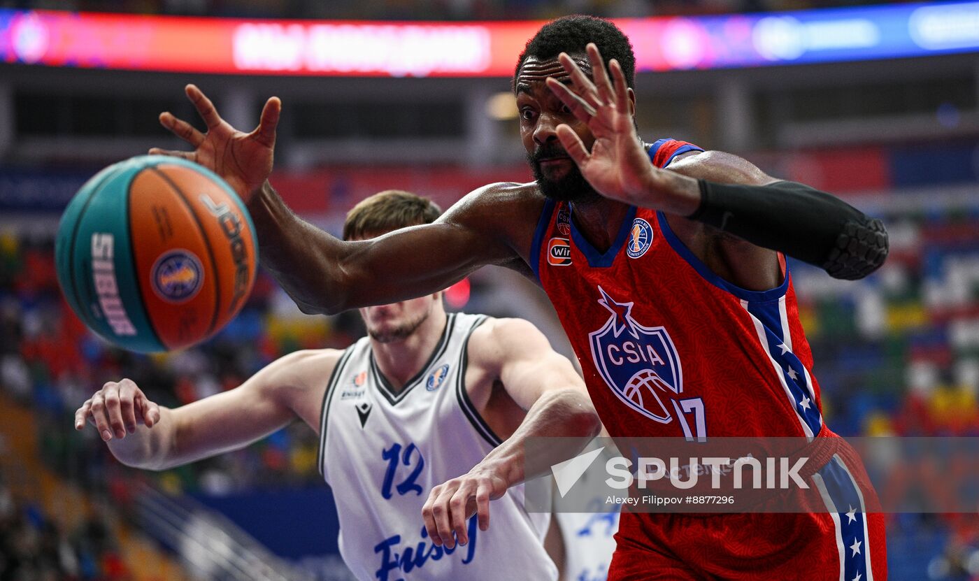 Russia Basketball United League CSKA - Enisey