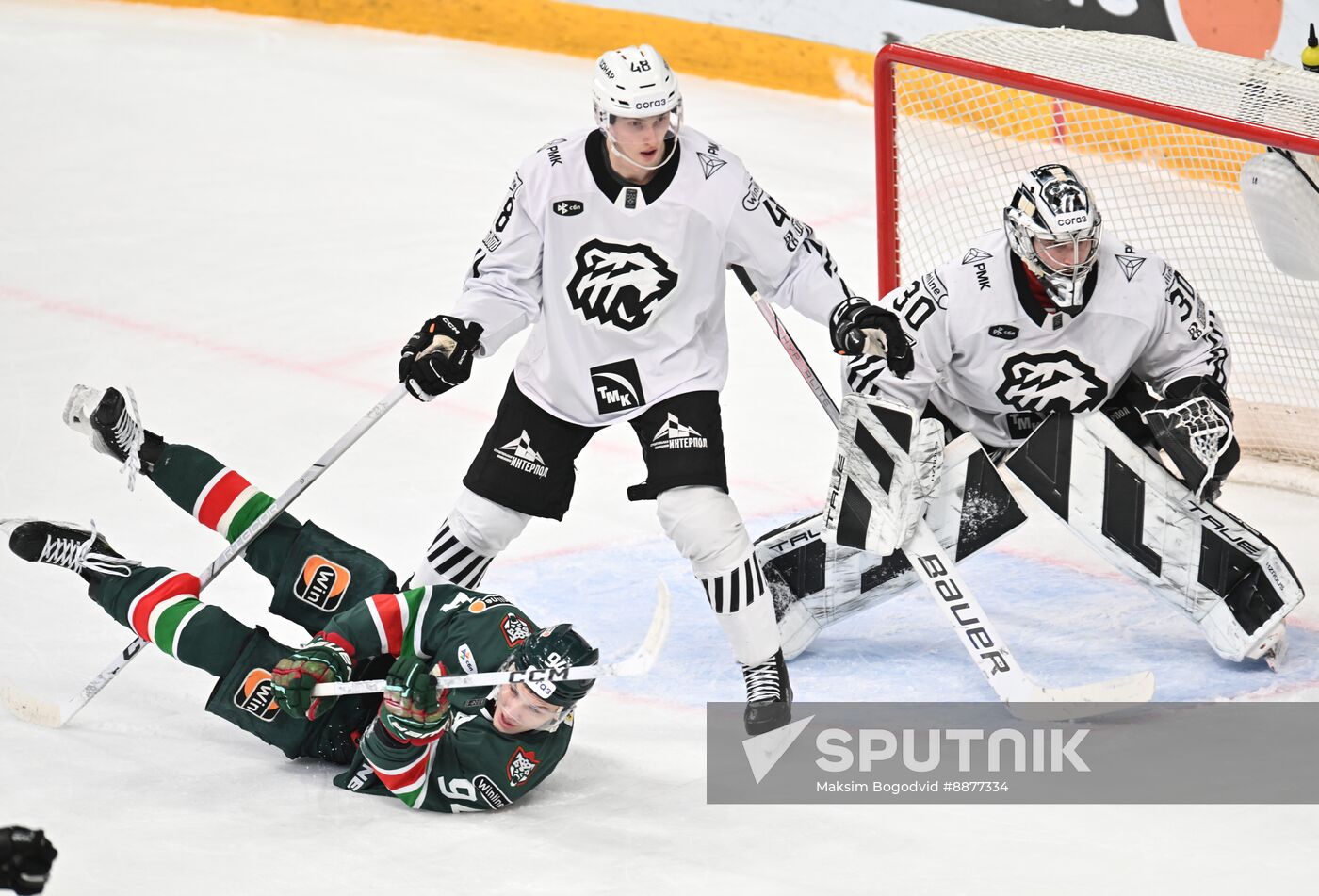Russia Ice Hockey Kontinental League Ak Bars - Traktor