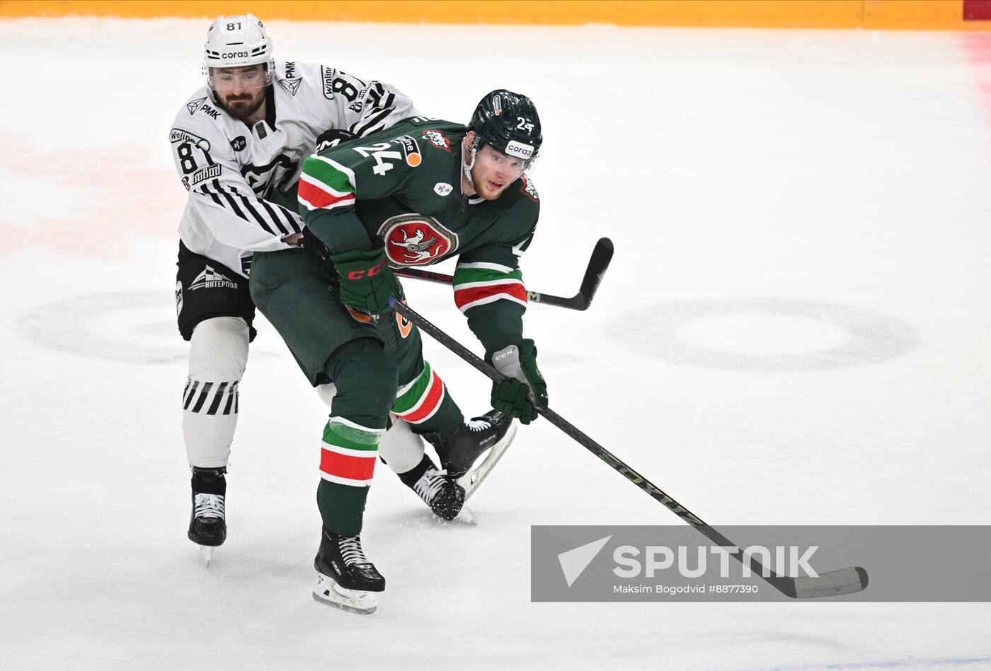 Russia Ice Hockey Kontinental League Ak Bars - Traktor