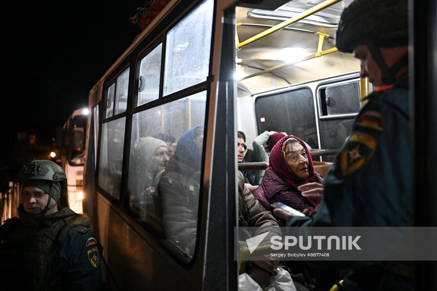 Russia Ukraine Kursk Attack Sudzha Evacuees