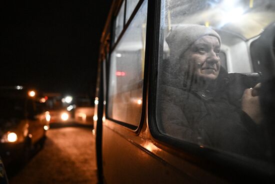 Russia Ukraine Kursk Attack Sudzha Evacuees