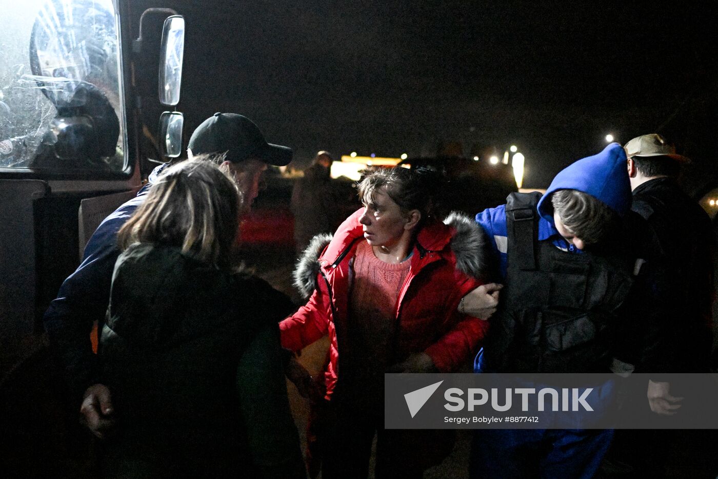 Russia Ukraine Kursk Attack Sudzha Evacuees