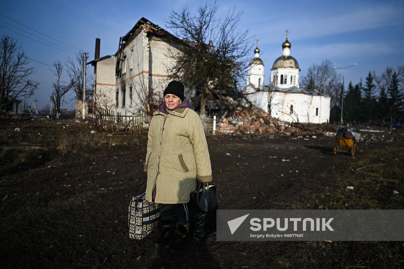 Russia Ukraine Kursk Attack Sudzha Evacuees