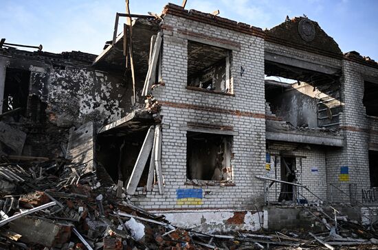 Russia Ukraine Kursk Attack Settlements