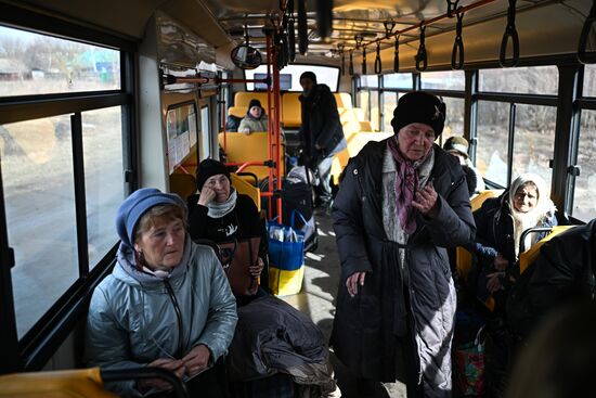 Russia Ukraine Kursk Attack Sudzha Evacuees