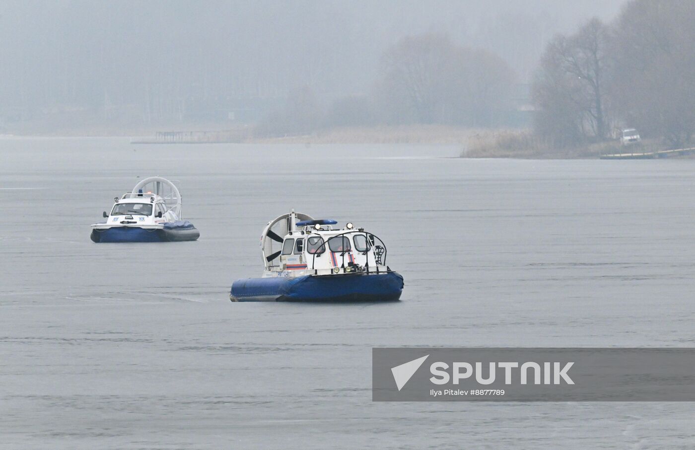 Russia Spring Flood Drills