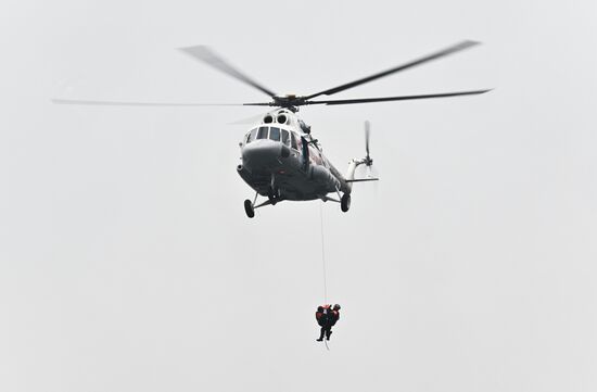 Russia Spring Flood Drills