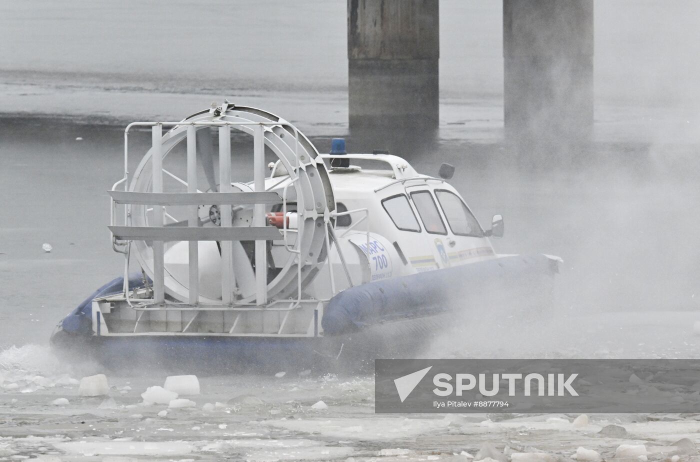 Russia Spring Flood Drills