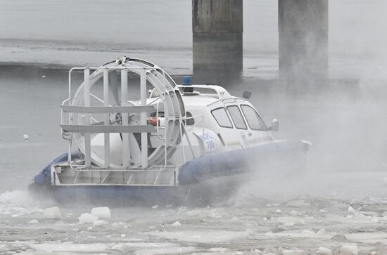 Russia Spring Flood Drills