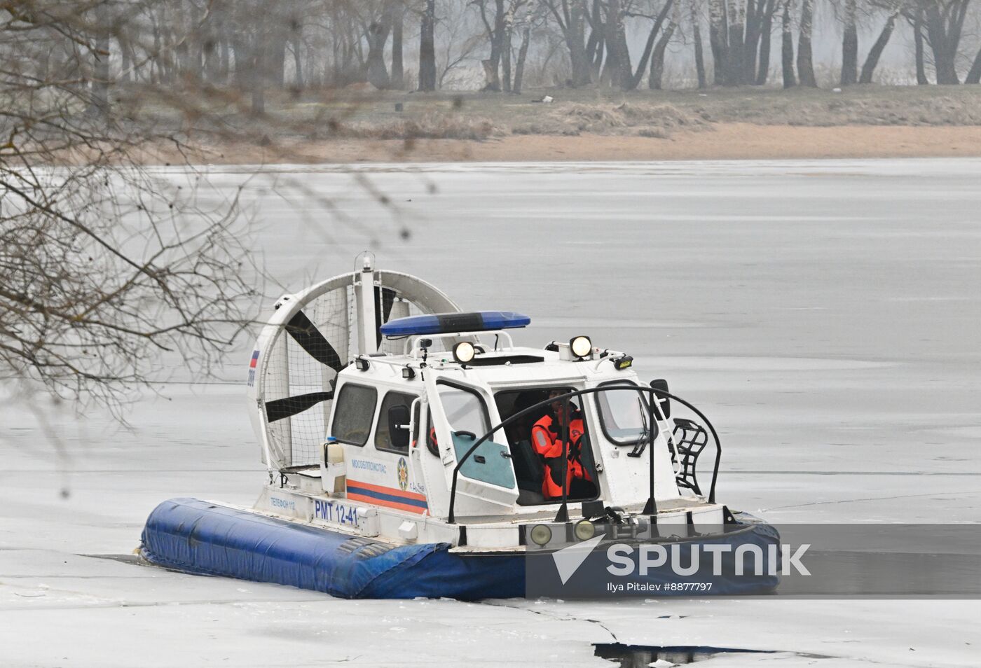 Russia Spring Flood Drills