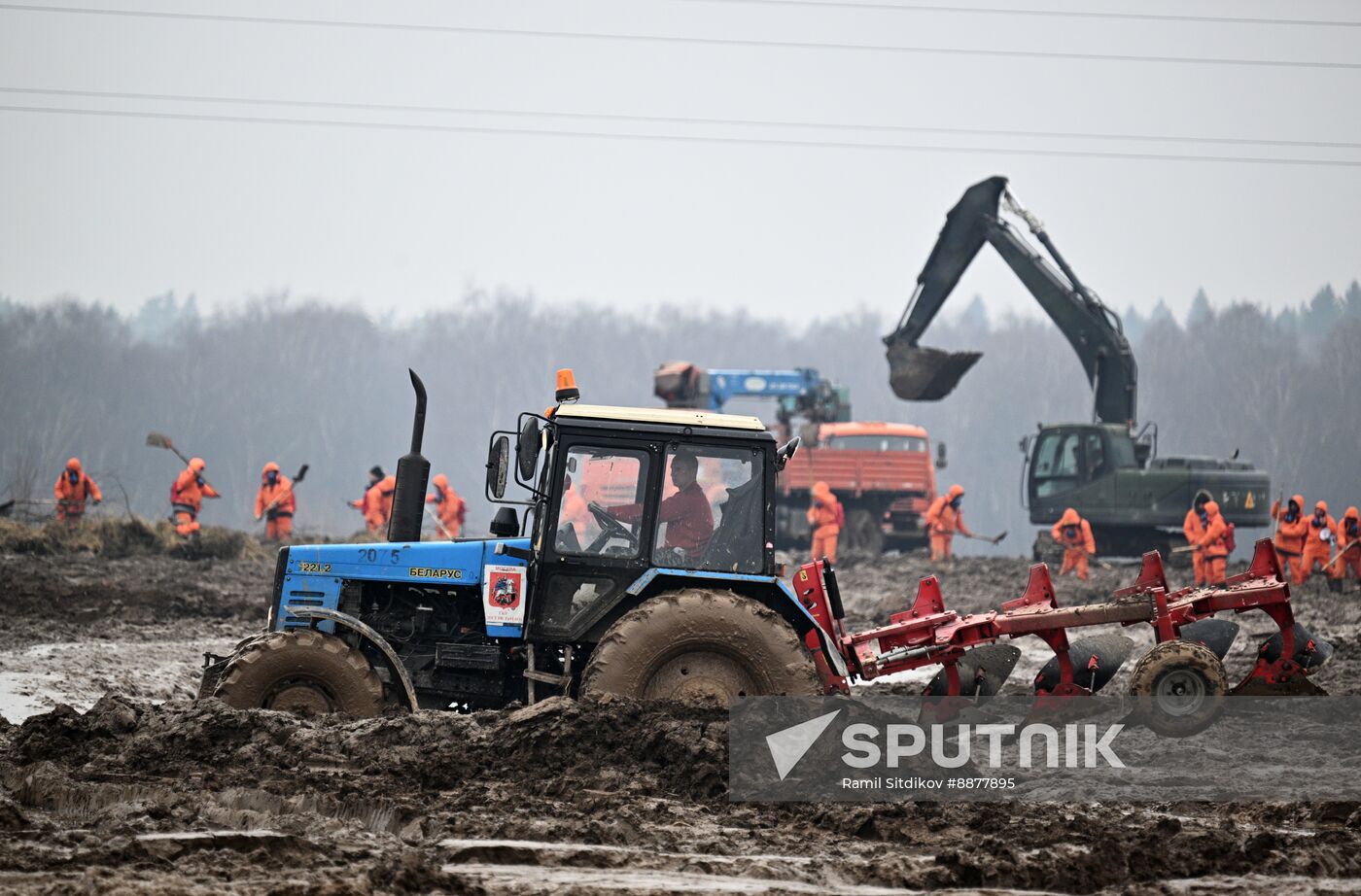 Russia Wildfire Drills