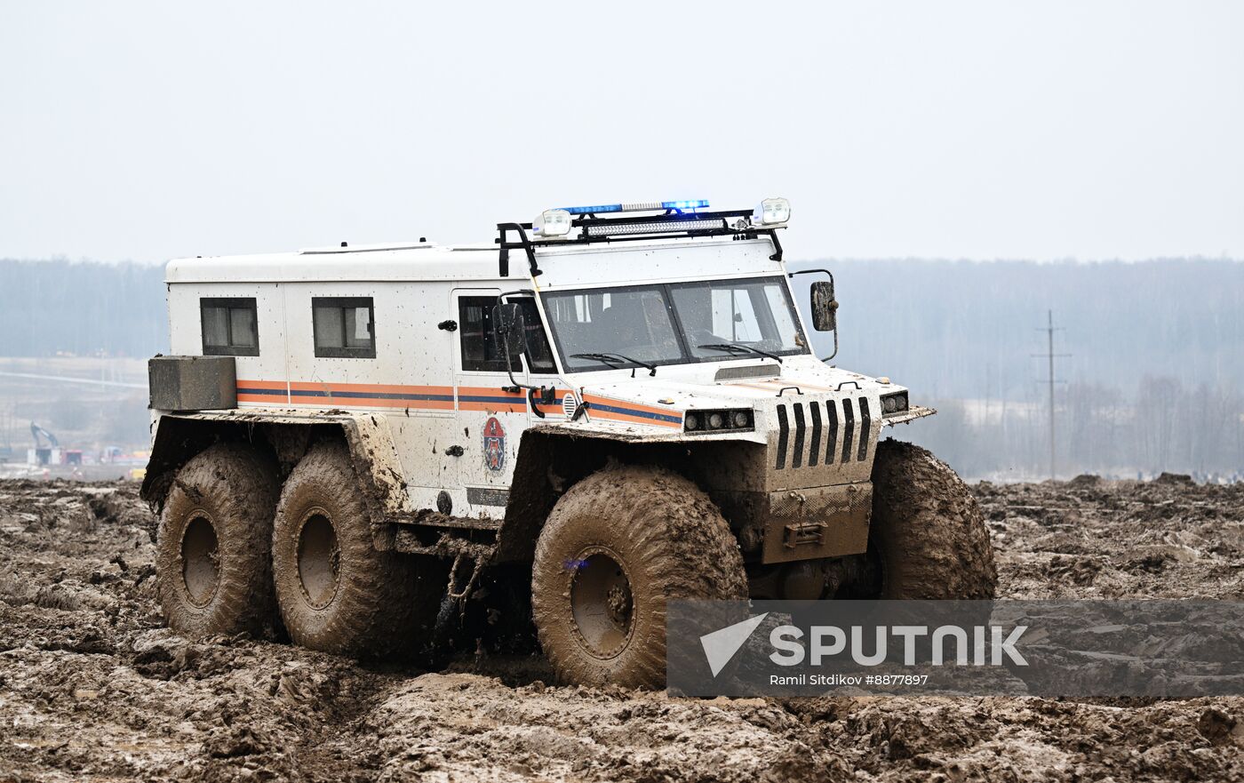 Russia Wildfire Drills