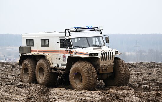 Russia Wildfire Drills