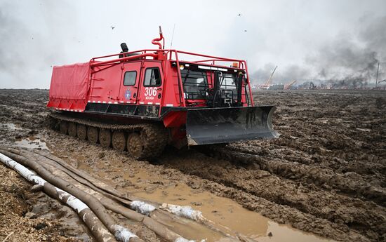 Russia Wildfire Drills