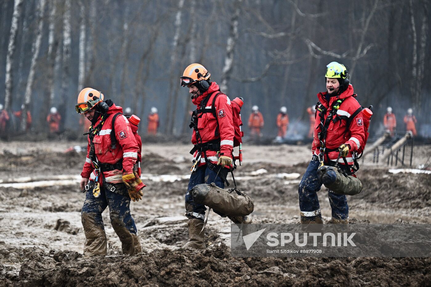 Russia Wildfire Drills